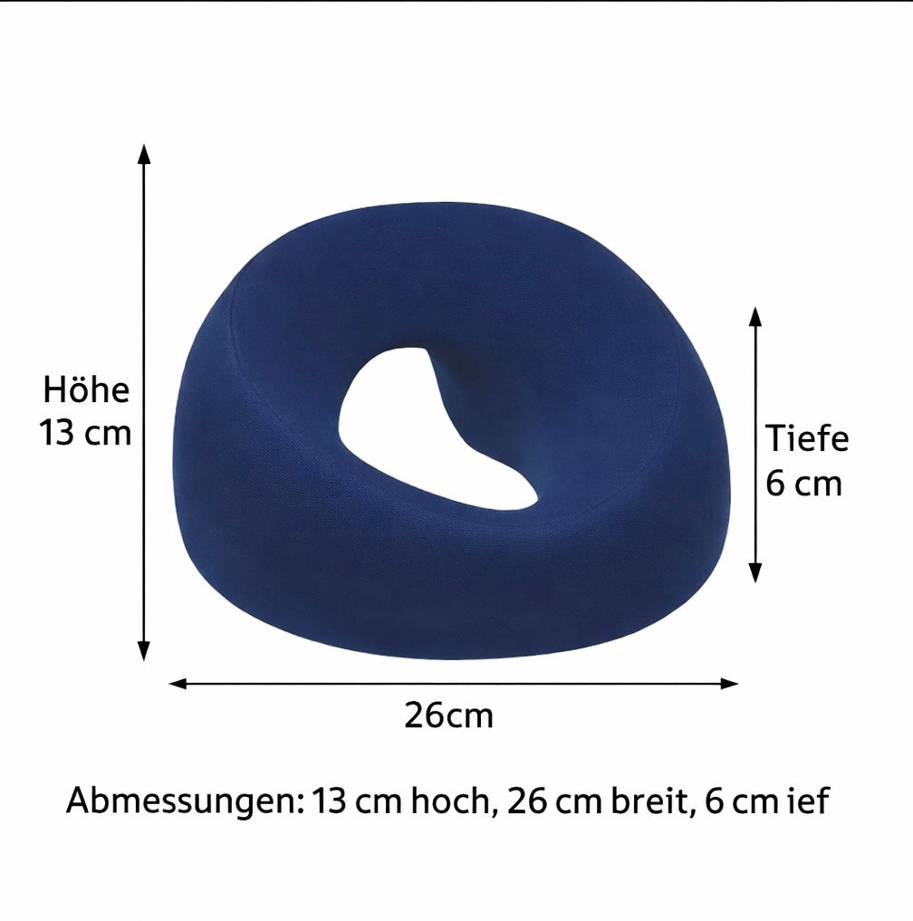 Ergonomisches Face-Down-Kissen – Memory-Schaum Nacken- & Ruhepolster für Büro, Reisen & Zuhause