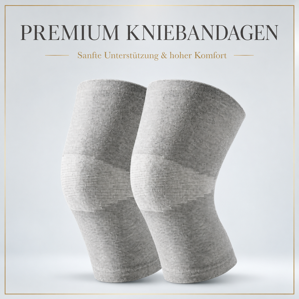 Bambus-Aktiv Kniebandage (1 Paar)