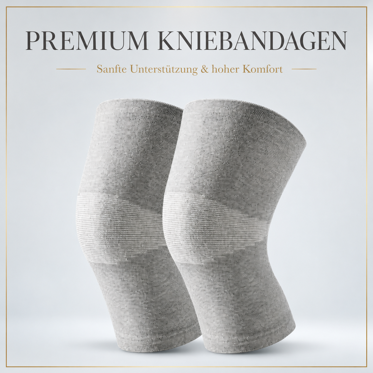 Bambus-Aktiv Kniebandage (1 Paar)