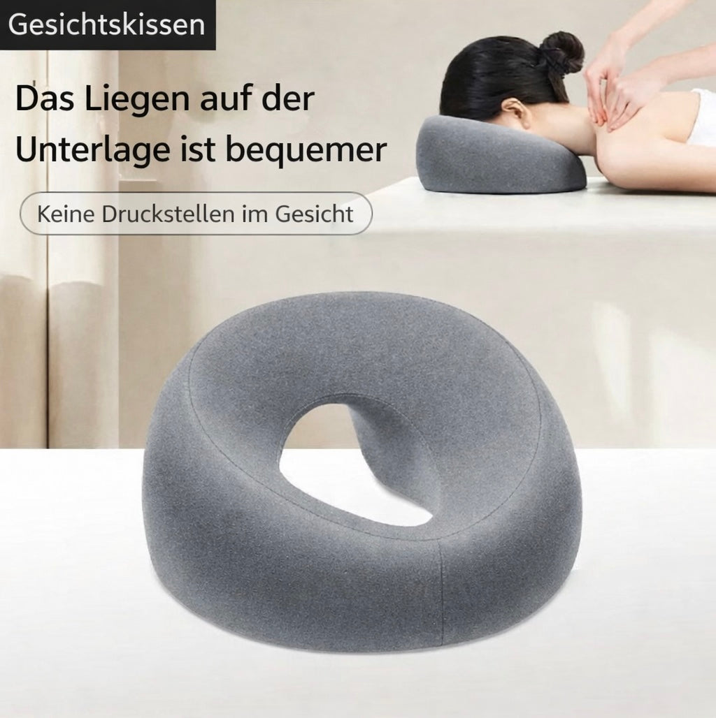Ergonomisches Face-Down-Kissen – Memory-Schaum Nacken- & Ruhepolster für Büro, Reisen & Zuhause