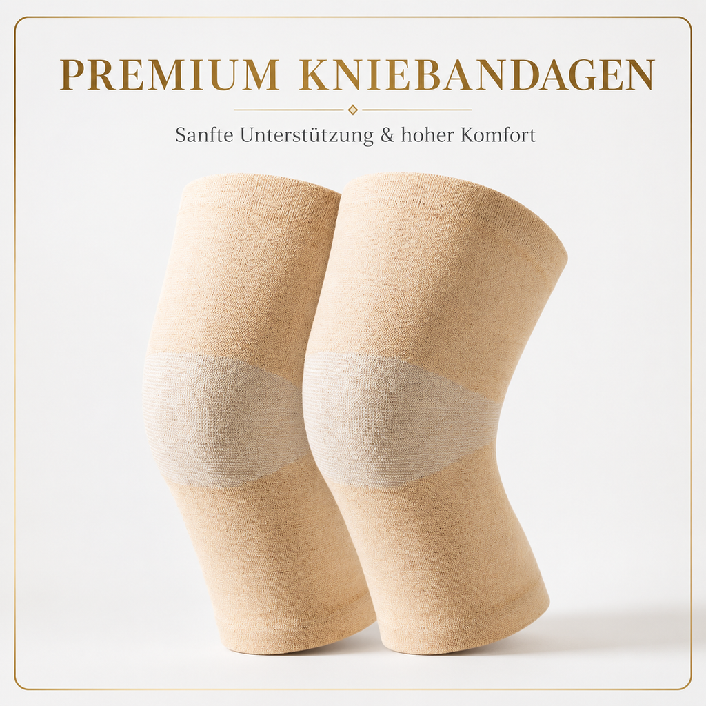 Bambus-Aktiv Kniebandage (1 Paar)