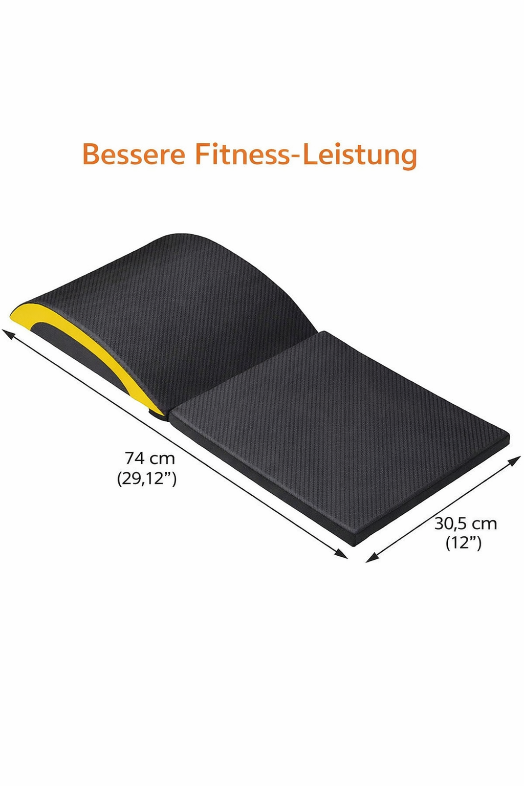 Faltbares Bauchtrainer-Board für Sit-ups – Rücken- & Steißbeinschutz | Core & Bauchmuskeltraining