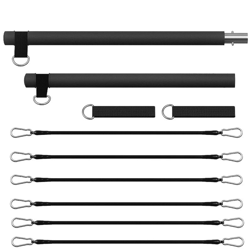 Resistance Pilates Bar Set – Tragbares Home-Gym für Ganzkörpertraining