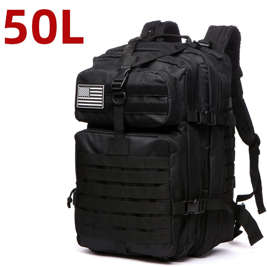 Tactical Sport-Rucksack 25L / 50L – Wasserdicht, Strapazierfähig & Perfekt für Training, Reisen & Outdoor